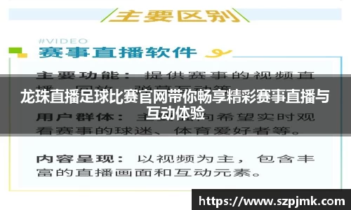 龙珠直播足球比赛官网带你畅享精彩赛事直播与互动体验